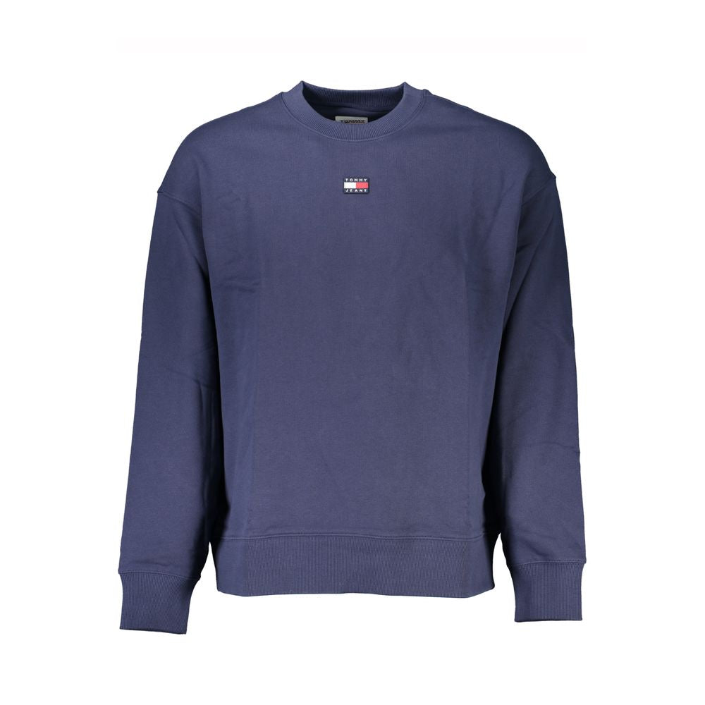 Tommy Hilfiger Klassischer blauer Rundhalspullover