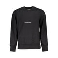 Resmi galeri görüntüleyiciye yükleyin, Calvin Klein Schlankes schwarzes Fleece-Sweatshirt mit Rundhalsausschnitt
