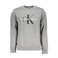 Resmi galeri görüntüleyiciye yükleyin, Calvin Klein Klassisches graues Sweatshirt mit Rundhalsausschnitt und Logo
