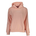 Resmi galeri görüntüleyiciye yükleyin, Calvin Klein Schickes rosa Fleece-Sweatshirt mit Kapuze
