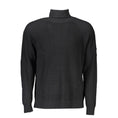 Load image into Gallery viewer, Calvin Klein Hochgeschlossener Wollpullover mit Logo-Applikation
