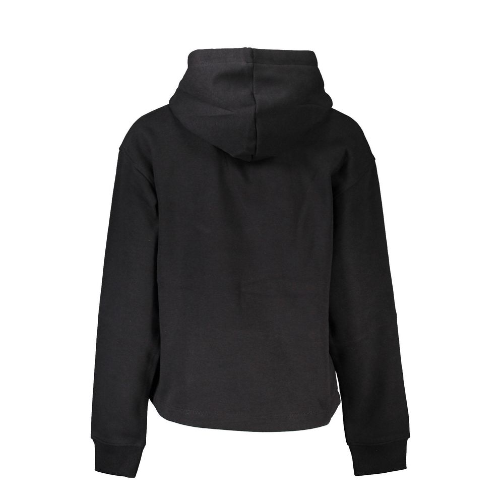 Calvin Klein Glattes Sweatshirt mit Kapuze und Fleece-Futter