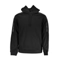 Load image into Gallery viewer, Calvin Klein Glattes Sweatshirt mit Kapuze aus Fleece in Schwarz
