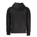 Resmi galeri görüntüleyiciye yükleyin, Calvin Klein Glattes schwarzes Sweatshirt mit Kapuze und Fleece-Futter
