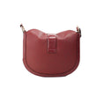 Bild in Galerie-Betrachter laden, Michael Kors Gabby Small Dark Cherry Leder Foldover Hobo Crossbody Tasche
