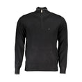 Load image into Gallery viewer, U.S. Grand Polo Eleganter Pullover mit halbem Reißverschluss und kontrastierenden Details
