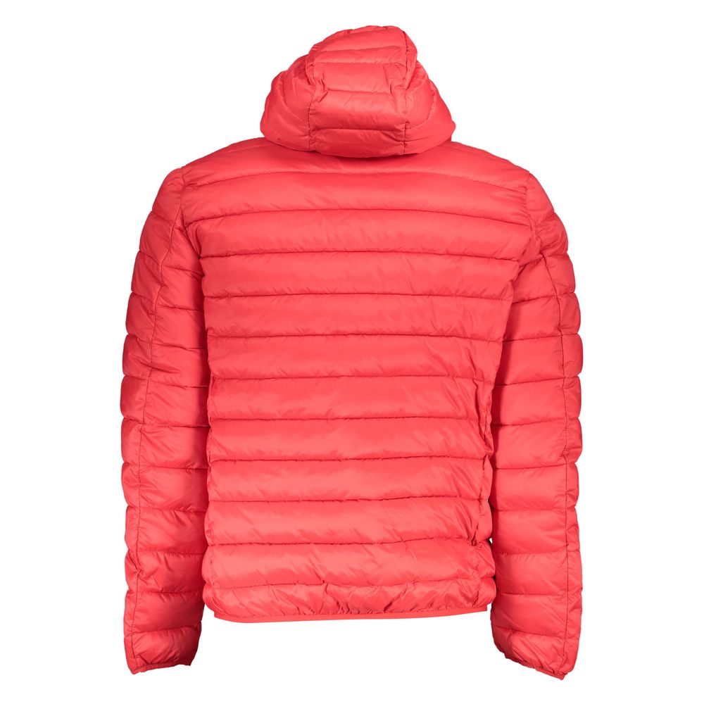 Norway 1963 Glatte rosa Kapuzenjacke für Männer