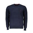 Load image into Gallery viewer, Harmont & Blaine Blauer Pullover mit Rundhalsausschnitt und Stickerei
