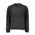 Resmi galeri görüntüleyiciye yükleyin, Harmont & Blaine Langärmeliges Sweatshirt mit Rundhalsausschnitt in Schwarz
