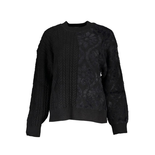 Desigual Eleganter Rollkragenpullover mit kontrastierenden Details