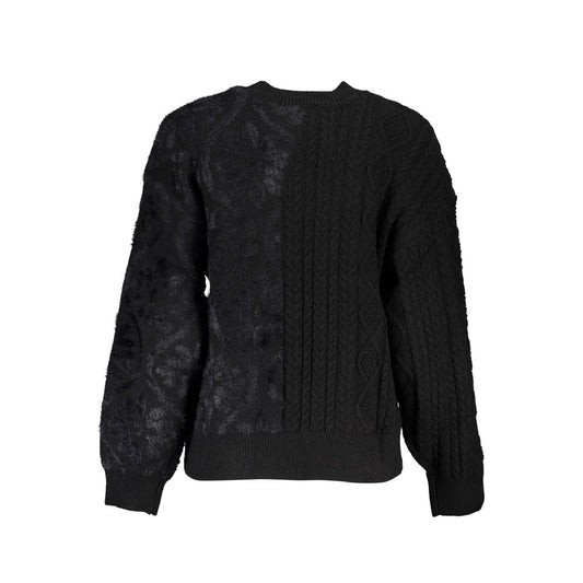 Desigual Eleganter Rollkragenpullover mit kontrastierenden Details