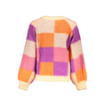 Load image into Gallery viewer, Desigual Schicker rosa Kontrastpullover mit Rundhalsausschnitt
