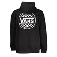 Resmi galeri görüntüleyiciye yükleyin, Vans Schlichter schwarzer Kapuzenpullover mit Reißverschluss und Logodruck
