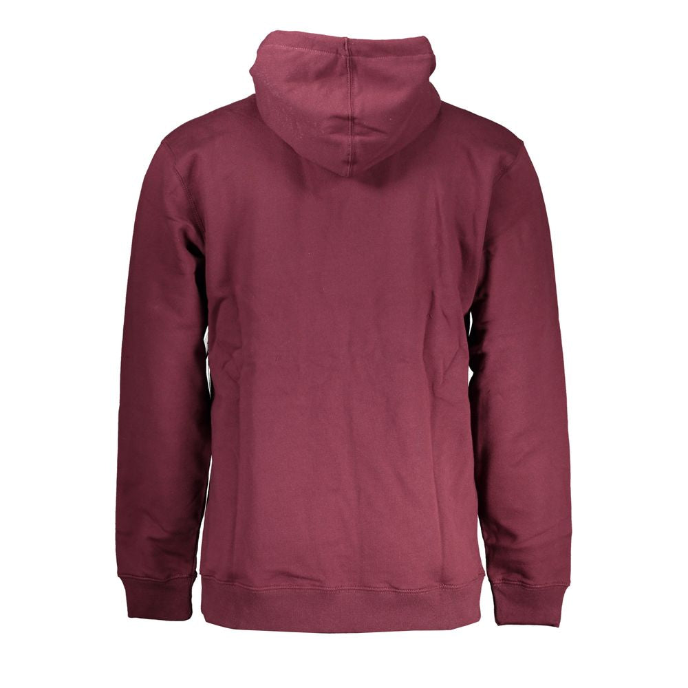 Vans Schickes rosa Fleece-Sweatshirt mit Kapuze