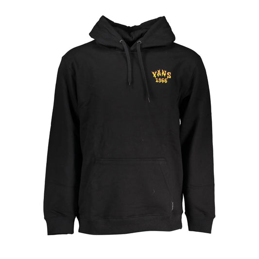 Vans Klassisches Fleece-Sweatshirt mit Kapuze in Schwarz