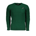 Load image into Gallery viewer, U.S. Grand Polo Eleganter grüner Pullover mit Rundhalsausschnitt
