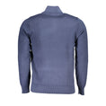 Load image into Gallery viewer, U.S. Grand Polo Eleganter blauer Pullover mit halbem Reißverschluss
