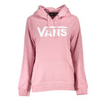 Resmi galeri görüntüleyiciye yükleyin, Vans Schickes rosa Fleece-Sweatshirt mit Kapuze
