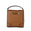 Bild in Galerie-Betrachter laden, Michael Kors Mercer Small Luggage Pebbled Leather Bucket Crossbody Bag Handtasche
