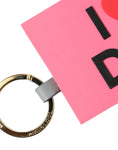 Load image into Gallery viewer, Dolce & Gabbana Chic Trifold Gold & Pink Key Holder Case
