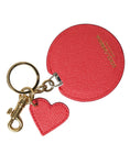 Load image into Gallery viewer, Dolce & Gabbana Elegant keyring in red leather with gold accents
