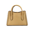 Load image into Gallery viewer, Michael Kors Gabby Small Camel Faux Leather Zip Crossbody Bag
