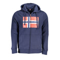 Load image into Gallery viewer, Norway 1963 Elevated Casual Sweatshirt mit Kapuze in Blau
