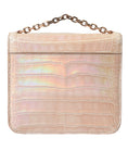 Load image into Gallery viewer, Balenciaga Elegant Mini Chain Beige Clutch for Evening Elegance
