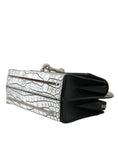 Load image into Gallery viewer, Balenciaga Metallic Silver Alligator Leather Mini Bag
