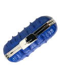 Load image into Gallery viewer, Balenciaga Electric Blue Crocodile Leather Clutch
