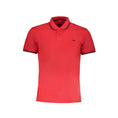 Resmi galeri görüntüleyiciye yükleyin, Harmont & Blaine Rotes Baumwoll-Poloshirt
