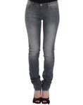 Bild in Galerie-Betrachter laden, Ermanno Scervino Schicke graue Slim-Fit Skinny Jeans
