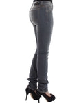 Bild in Galerie-Betrachter laden, Ermanno Scervino Schicke graue Slim-Fit Skinny Jeans
