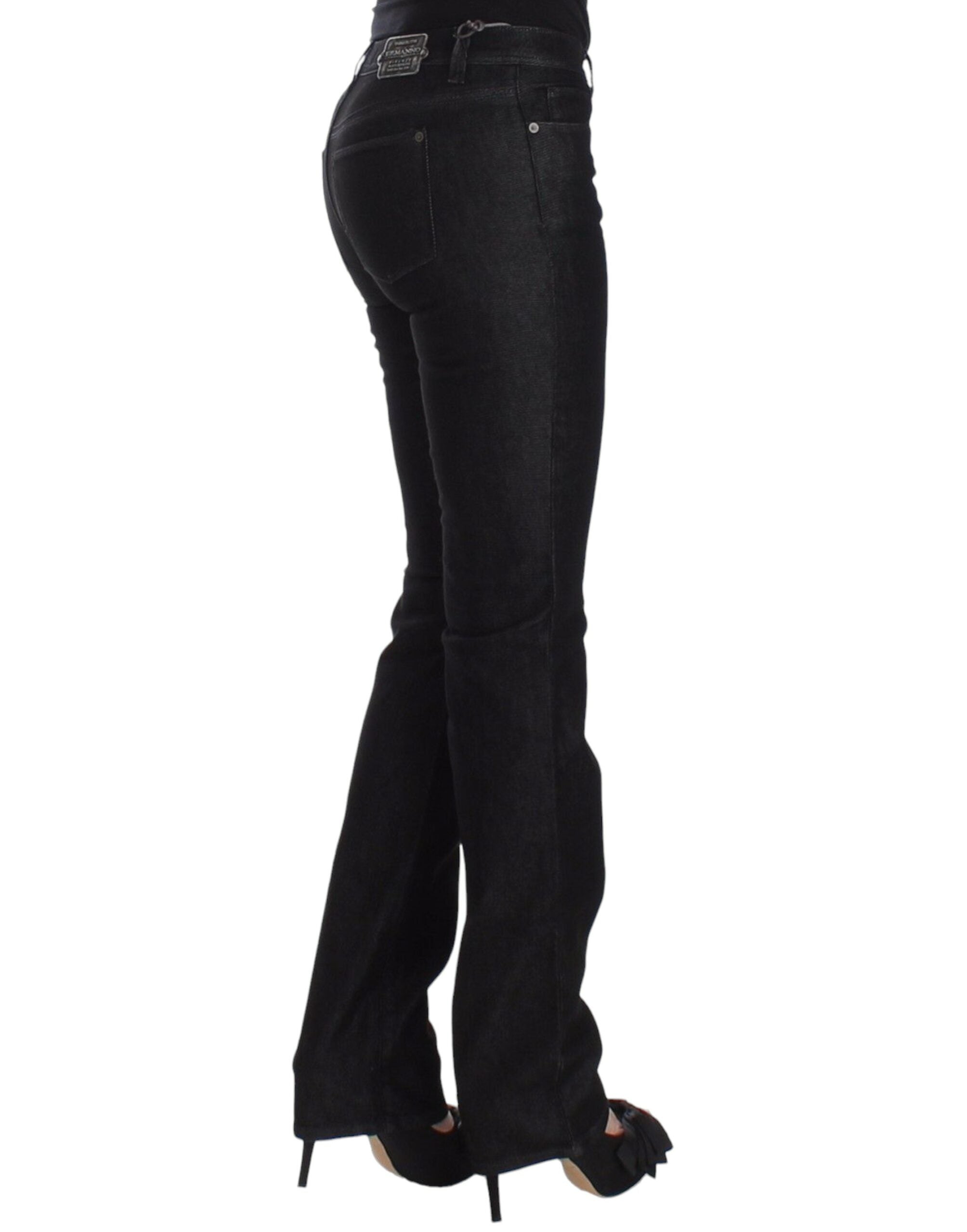 Ermanno Scervino Schicke schwarze Slim Skinny Jeans