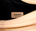 Load image into Gallery viewer, Burberry Small Peach Grained Leather Branded Camera Cross Body Bag
