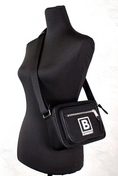 Load image into Gallery viewer, Burberry Paddy Small Black Nylon Logo Camera Belt Fanny Pack Bag
