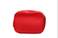 Load image into Gallery viewer, Burberry Small Branded Bright Red Grained Leather Camera Crossbody Bag
