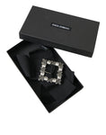 Load image into Gallery viewer, Dolce & Gabbana Black Swarovski Crystal Embellished Hair Clip
