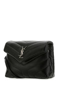 Load image into Gallery viewer, Saint Laurent Black Leather Toy Loulou Crossbody Bag
