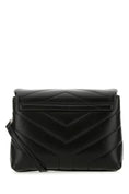 Load image into Gallery viewer, Saint Laurent Black Leather Toy Loulou Crossbody Bag
