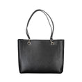 Load image into Gallery viewer, Guess Jeans Schwarze Polyethylen-Handtasche
