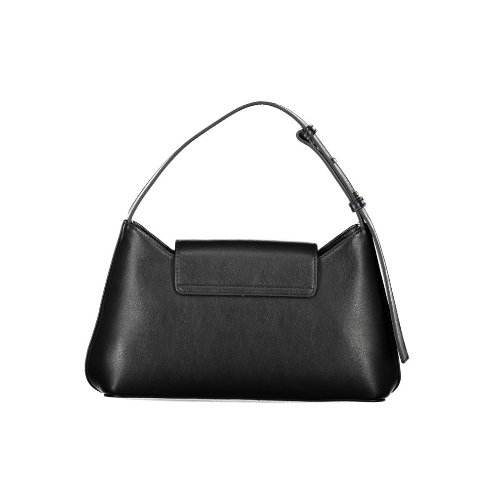 Calvin Klein Schwarze Polyester Handtasche