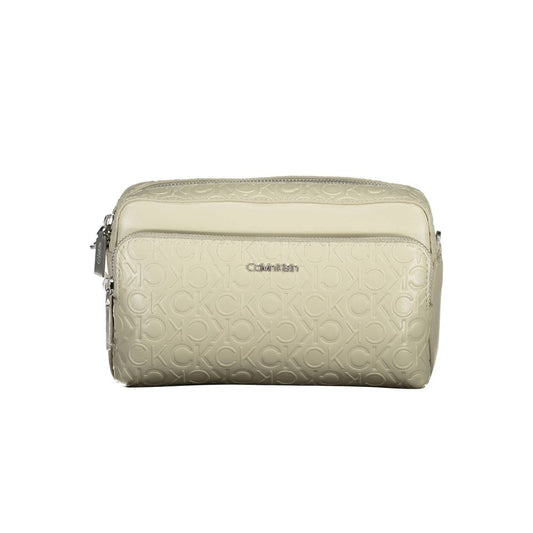 Calvin Klein Beige Polyester Handtasche