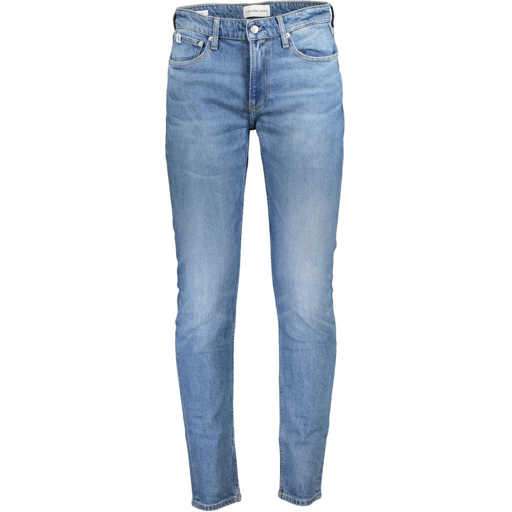 Calvin Klein Hellblaue Baumwolljeans & Hose