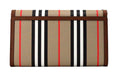 Load image into Gallery viewer, Burberry Hannah Icon Stripe Archive Tan E-Canvas Leather Wallet Crossbody Bag
