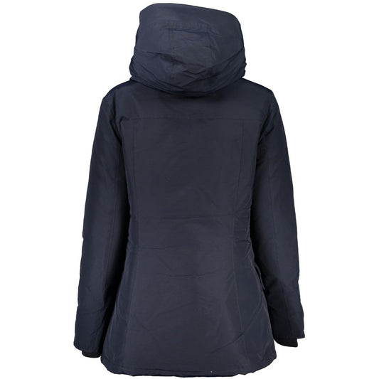 Woolrich Blaue Baumwolle Jacken & Mantel