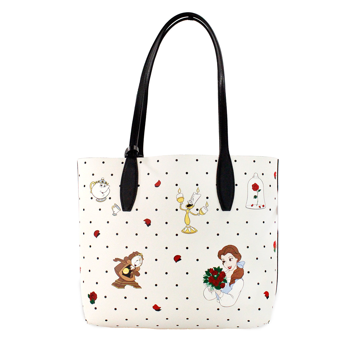 Kate Spade Disney Die Schöne und das Biest Kleine Leder Reversible Tote Handtasche