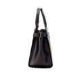 Load image into Gallery viewer, Kate Spade Staci Medium Schwarz Saffiano Leder Crossbody Satchel Tasche Handtasche
