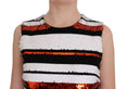 Load image into Gallery viewer, Dolce & Gabbana Sleeveless striped sheath dress
