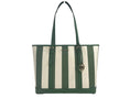 Bild in Galerie-Betrachter laden, Michael Kors Jet Set Travel Large TZ Shoulder PVC Tote Bag Purse Fern Green
